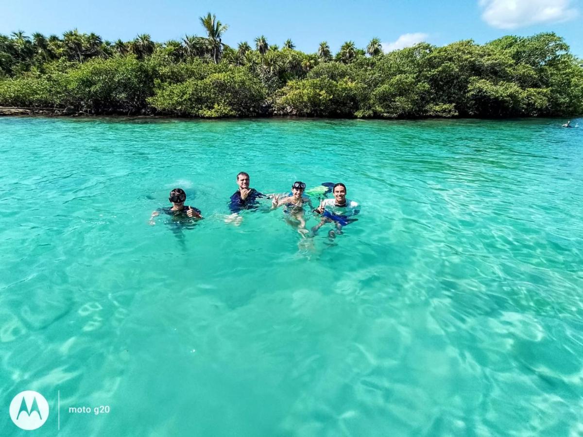 El Padrino Vandrarhem Akumal Exteriör bild