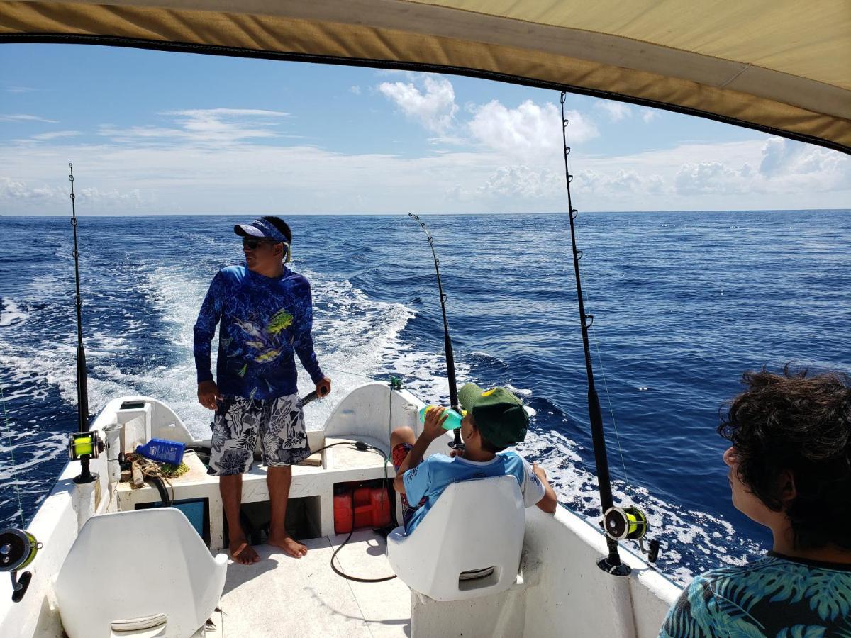 El Padrino Vandrarhem Akumal Exteriör bild