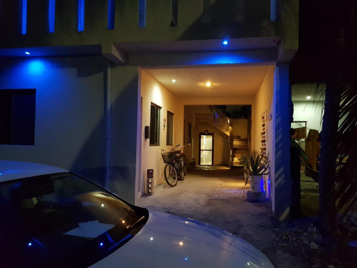 El Padrino Vandrarhem Akumal Exteriör bild